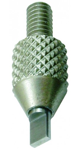 Mitutoyo 120063 Metric Carbide Tipped Contact Blade Point, 4 x 1mm-