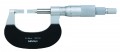 Mitutoyo 122-101-10 Blade Micrometer Hardened Steel, 0 to 25 mm-