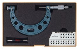 Mitutoyo 126-140 Screw Thread Micrometer Interchangeable Tips, 3 to 4”-