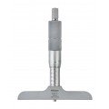 Mitutoyo 129-115 Depth Micrometer with Interchangeable Rods, 0 to 100 mm Range, 101.6 x 16 mm Base-