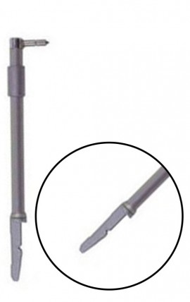 Mitutoyo 12AAB408 Deep Groove Stylus, 20mm, 5&amp;mu;m Tip Radius, 90&amp;deg; Tip Angle-