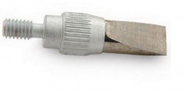 Mitutoyo 131282 Inch Carbide Tipped Contact Knife Edge Point, 4-48UNF-