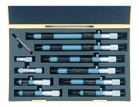 Mitutoyo 133-903 Tubular Inside Micrometer Set, 2 to 6&quot;-