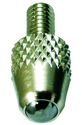 Mitutoyo 137391 Ball Point Extension Rod, Ungrooved Carbide, 20mm-