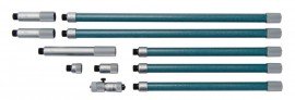 Mitutoyo 137-205 Hardened Face Tubular Inside Micrometer, 50 to 1500 mm-