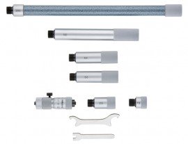 Mitutoyo 137-208 Carbide Tipped Tubular Inside Micrometer, 50 to 500 mm-