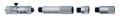 Mitutoyo 137-211 Hardened Face Tubular Inside Micrometer, 2 to 6"-