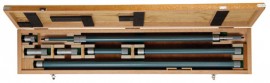 Mitutoyo 140-162 Series 140 2-Point Tubular Inside Micrometer with Extension Pipes, 40 to 120&amp;quot;-