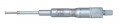 Mitutoyo 146-221 Groove Micrometer with non-rotating spindle, 0 to 25 mm, 6.35 mm-