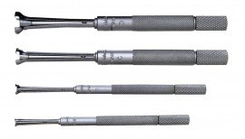 Mitutoyo 154-901 Small Hole Gauge Set, 0.125 to 0.5"-