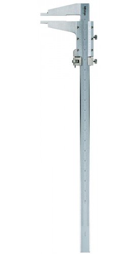Mitutoyo 160-105 Vernier Caliper with Nib Style Jaws and Fine Adjustment-