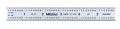 Mitutoyo 182-101 Wide Rigid Steel Rule, 6&quot; (4R)-