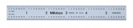 Mitutoyo 182-104 Wide Rigid Steel Rule, 6" (3R)-