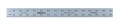Mitutoyo 182-206 Fully-Flexible Steel Rule, 6&quot; x 150 mm, 1/50&quot;, 1/100&quot;, 1 mm, 0.5 mm-