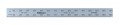 Mitutoyo 182-206 Fully-Flexible Steel Rule, 6" x 150 mm, 1/50", 1/100", 1 mm, 0.5 mm-