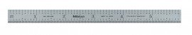 Mitutoyo 182-208 Fully-Flexible Steel Rule, 6&quot; x 150 mm, 1/10&quot;, 1/50&quot;, 1 mm, 0.5 mm-