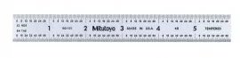 Mitutoyo 182-241 Wide Rigid Steel Rule, 18" (4R)-