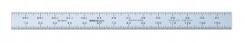 Mitutoyo 182-303 Semi-Flexible Steel Rule, 8" x 200 mm-