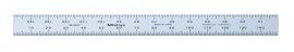 Mitutoyo 182-303 Semi-Flexible Steel Rule, 8" x 200 mm-