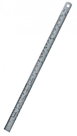 Mitutoyo 182-309 Series 182 Semi-Flexible Steel Rule, 40&amp;quot; x 1000 mm-