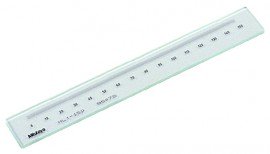 Mitutoyo 182-513-10 Sodium Glass Standard Scale, 150 mm, metric-