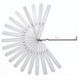 Mitutoyo 184-305S Metric Thickness Gauge Set, Straight, 0.05 to 1 mm-