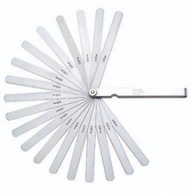 Mitutoyo 184-307S Metric Thickness Gauge Set, Straight, 0.03 to 0.5 mm-