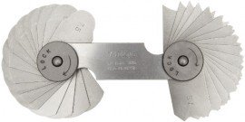 Mitutoyo 186-106 Radius Gauge Set, 7.5-15mm-