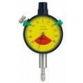 Mitutoyo 1929AB-62 Series 1 Compact One Revolution Dial Indicator with flat back, 0 to 1 mm, metric, waterproof-