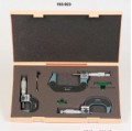 Mitutoyo 193-923 Outside Micrometer Set, 0 to 3&quot;, 0.0001&quot;-