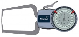 Mitutoyo 209-405 External Dial Caliper Gauge, 0.01 mm-
