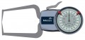 Mitutoyo 209-405 External Dial Caliper Gauge, 0.01 mm-