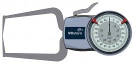 Mitutoyo 209-454 External Dial Caliper Gauge, 0 to 0.8&amp;quot;-