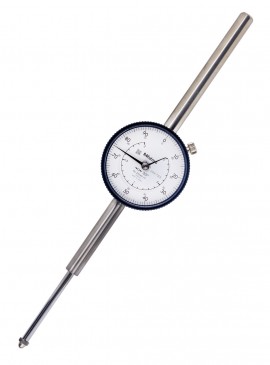 Mitutoyo 2424AB-19 Series 2 Standard Flat-Back Dial Indicator, 2&amp;quot;, SAE-