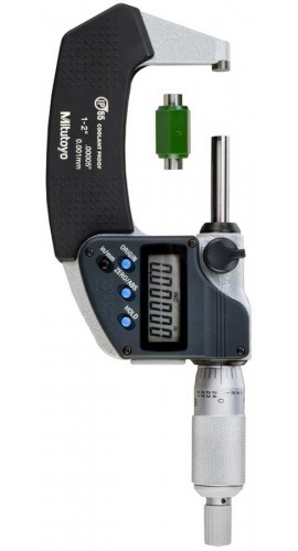 Mitutoyo 293-331-32 Coolant Proof IP65 Micrometer, 1-2" (25.4-50.8mm), SPC Output-