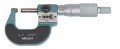 Mitutoyo 295-153 Series 295 Mechanical Micrometer with Spherical Face, 0 to 1&amp;quot;, SAE-