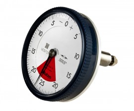 Mitutoyo 2961A Series 2 Back-Plunger Dial Indicator, 0.04&amp;quot;, SAE-