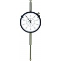 Mitutoyo 3058A-19 Series 3 Large Face Dial Indicator with lug back and jeweled bearing, 50 mm, 8 mm-