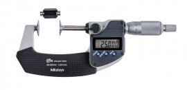 Mitutoyo 323-251-32 Series 323 Digimatic Disk Micrometer, 25 to 50 mm-