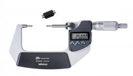 Mitutoyo 331-252-32 Spline Micrometer with SPC, 25 to 50 mm-