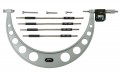 Mitutoyo 340-520 Series 340 Digimatic Outside Micrometer with Interchangeable Anvils, 300 to 400 mm, Metric-