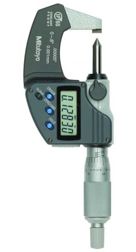 Mitutoyo 342-371-32 Crimp Height Micrometer, 0-0.8&quot; (0-20mm), IP65, SPC Output-