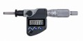 Mitutoyo 350-382-32 Micrometer Head, .5" stem with clamp nut, cabide tip spindle-