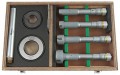 Mitutoyo 368-918 3-Point Internal Micrometer Kit, 0.8 to 2&quot; (20.32 to 50.8 mm)-