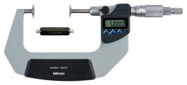 Mitutoyo 369-252-30 Series 369 Digimatic Disk Micrometer with Non-Rotating Spindle, 50 to 75 mm-