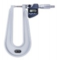 Mitutoyo 389-251-32 Series 389 Sheet Metal Digital Micrometer, 160 mm Throat-