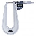 Mitutoyo 389-261-32 Series 389 Sheet Metal Digital Micrometer, 0 to 25 mm, Metric-