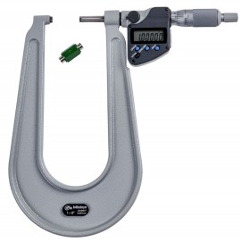 Mitutoyo 389-352-32 Series 389 Sheet Metal Digital Micrometer, 6.5&amp;quot; Throat-