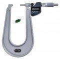Mitutoyo 389-372-32 Series 389 Sheet Metal Digital Micrometer, 6.5&amp;quot; Throat-