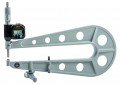 Mitutoyo 389-514 Series 389 Sheet Metal Digital Micrometer, 0 to 25 mm, Metric-
